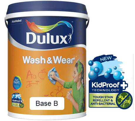 DULUX WASH WEAR 1L BASE B